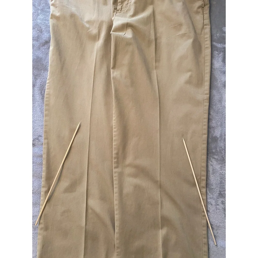 Polo Ralph Lauren Pants Sz 40/32 Tan Stretch Classic Fit Chino Business Casual
